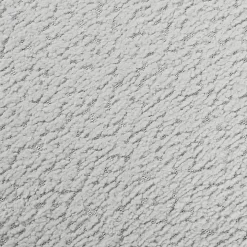 Round Gray Upholstered Ottoman