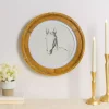 Round Horse Portrait Framed Art Print