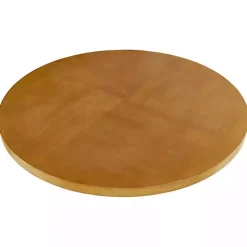 Round Pecan Wood Kenny Dining Table