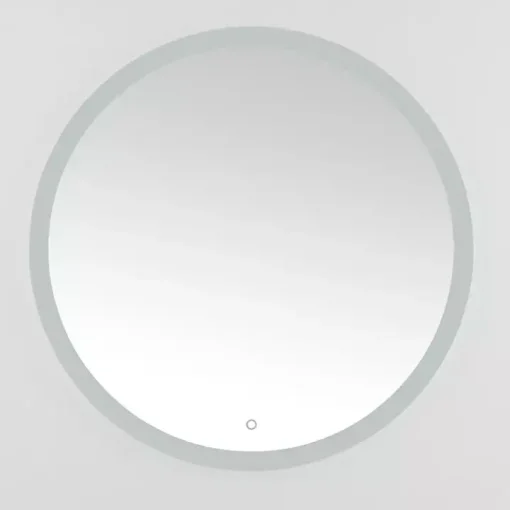 Round Whit LED Wall Mirror