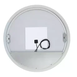 Round Whit LED Wall Mirror