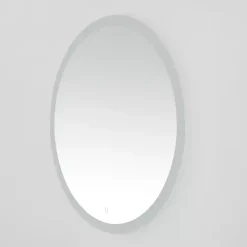Round Whit LED Wall Mirror