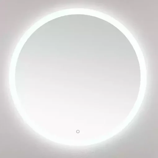 Round Whit LED Wall Mirror