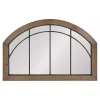 Rustic Brown Arch Holden Mirror