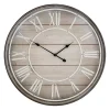 Rustic Charm Wood Wall Clock