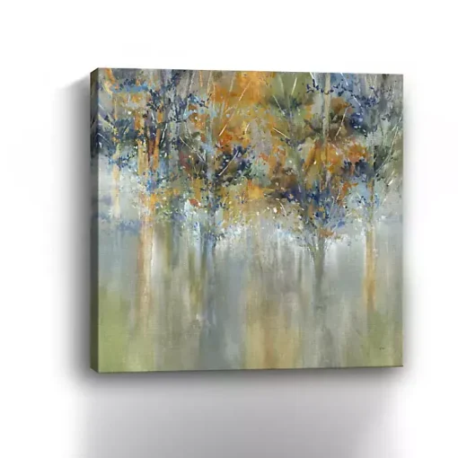 Rustic Leaves Giclee Canvas Art Print