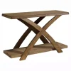Rustic Oak Wood Juna Console Table
