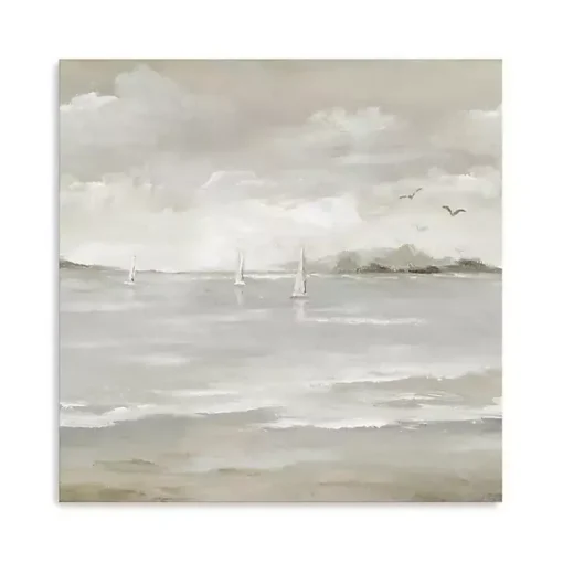 Sail Away II Giclee Canvas Art Print, 40x40 in.
