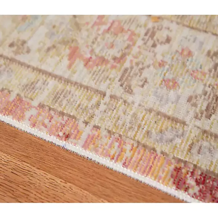 Salmon Vintage Border Runner