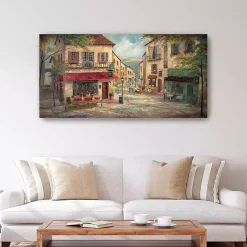 Salvatore's Street Canvas Art Print