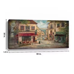 Salvatore's Street Canvas Art Print