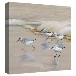 Sandpiper Beach I and II Art Prints, Set of 2