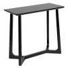 Satin Black Olivia Console Table