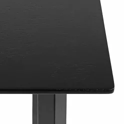 Satin Black Olivia Console Table