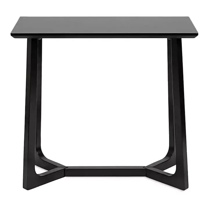 Satin Black Olivia Console Table