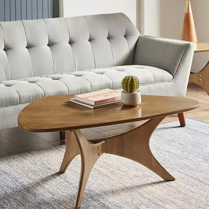 Savannah Wooden Triangle Coffee Table
