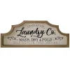 Scalloped Arch Top Laundry Room Framed Wall Sign