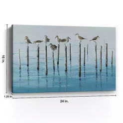 Sea Bird Break Canvas Art Print