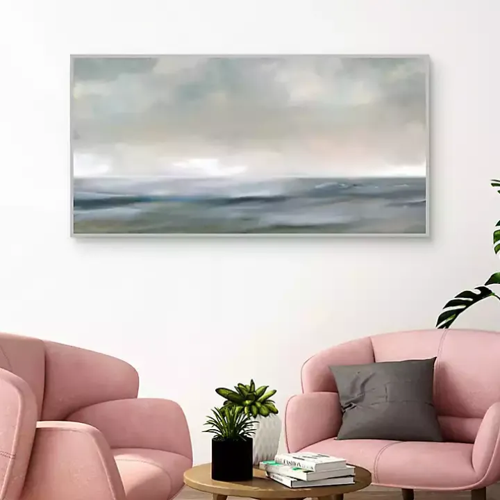 Sea Dreams Framed Canvas Art Print