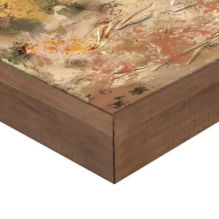 Seasonal Colors Framed Canvas Art Print