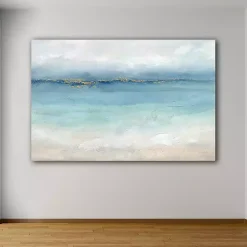 Serene Sea Landscape Giclee Canvas Art Print