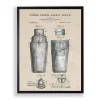 Shaker Patent Framed Art Print