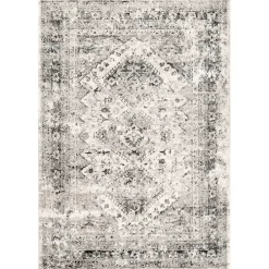Shauna Vintage Speckled Area Rug, 5x8