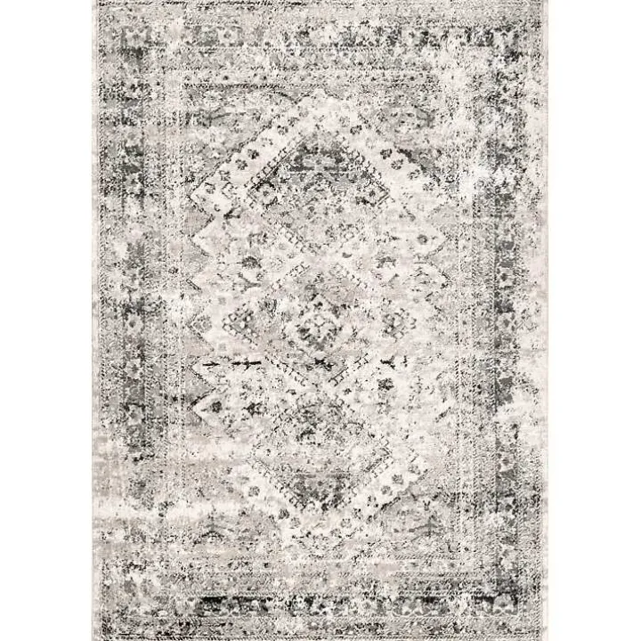 Shauna Vintage Speckled Area Rug, 5x8