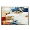Sienna Twilight Framed Canvas Art Print