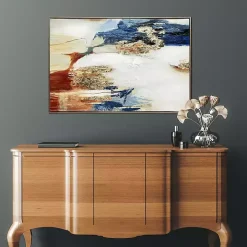 Sienna Twilight Framed Canvas Art Print