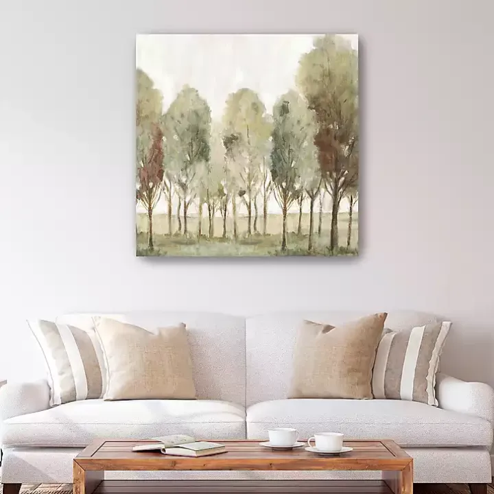 Silent Fall Canvas Art Print