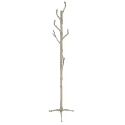 Silver Aluminum Tree Branch Coat Rack