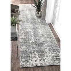Silver Deena Abstract Runner