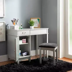 Silver Lattice Ella 2-pc. Vanity Set