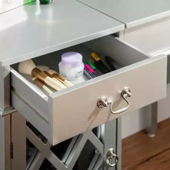 Silver Lattice Ella 2-pc. Vanity Set