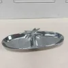 Silver Palm Tree Bathroom Vanity Tray