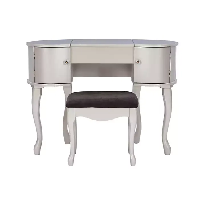 Silver Paloma Flip-Top 2-pc. Vanity Set