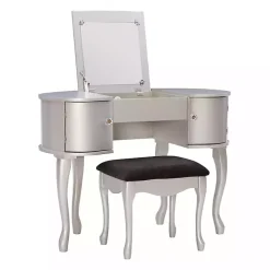 Silver Paloma Flip-Top 2-pc. Vanity Set