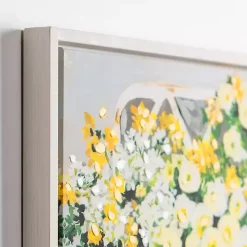 Sitting Pretty Framed Canvas Art Print