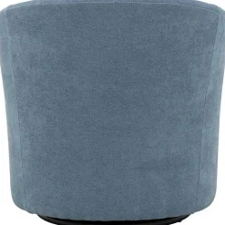 Sky Blue Chloe Swivel Accent Chair