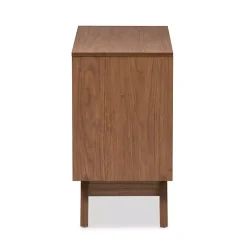 Slant Midcentury Two-Tone Chest