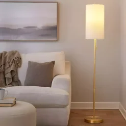 Slim Gold Modern Floor Lamp