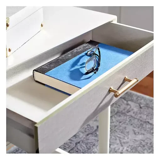 Sloane White Four-Drawer Console Table