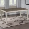 Smoked Alabaster and Honey Wood Dining Table