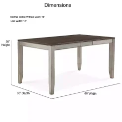 Smoked Alabaster and Honey Wood Dining Table