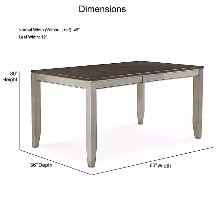 Smoked Alabaster and Honey Wood Dining Table