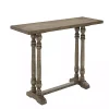 Smokey Oak Wood Chandler Counter Height Table