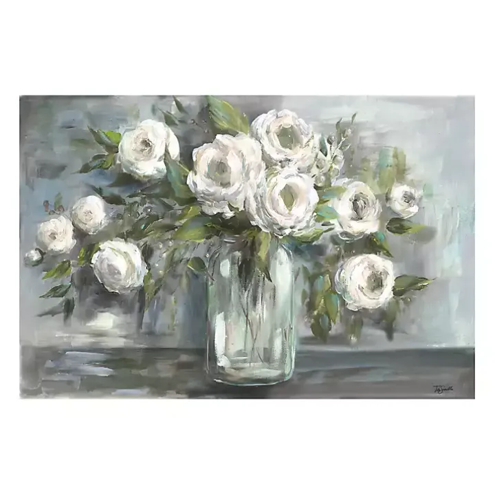 Soft Blooms Giclee Canvas Art Print, 48 in.