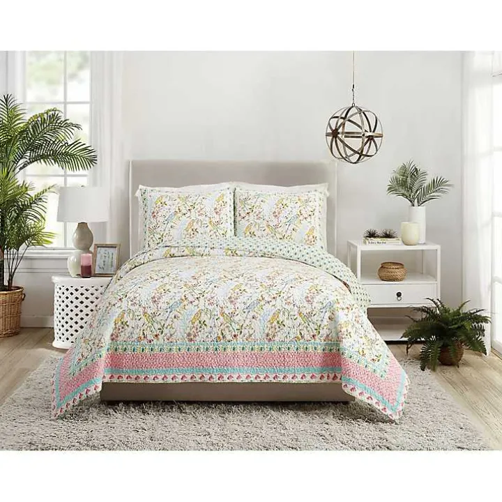 Sonnet Full/Queen 3-pc. Quilt Set