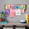 Splattered Look What I Did Plaque with Clips